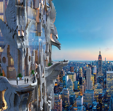 ニューヨークの超高層ビルのデザインがすごい