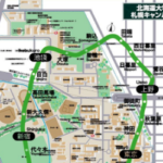 北海道大学札幌キャンパスの大きさがピンとこない皆さんのために山手線と比べてみました