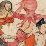 江戸時代、日本にもハロウィンのような仮装文化があったのは理解できる。でも、まさかタコや魚や大根に仮装してたなんて……想定外。