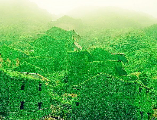 中国浙江省の後頭湾村は、かつては3000人住んでたのに、廃村になり現在1人しか住んでないらしい。ハリーポッターの撮影とかしたらすごく人気でそう。