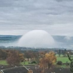 【珍現象】英で不思議なドーム型をした霧が目撃される