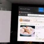 HoloLensつけながら、Youtubeで動画見ながらレシピ見ながらキッチンで料理。