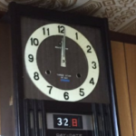 おばあちゃん家の時計、年を越せなかった