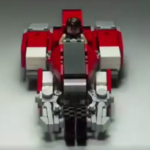 LEGOで、複雑な変形のガーランドを…凄い！